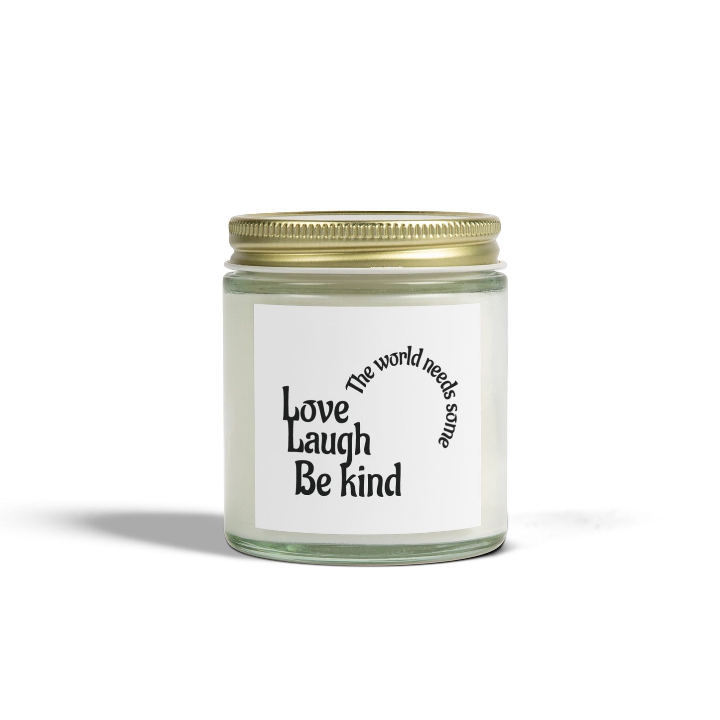 Scented Candle - Love Laugh Be Kind | Eco-Friendly Aroma | Gift for Her, Home Decor, Self-Care, Relaxation, Birthday