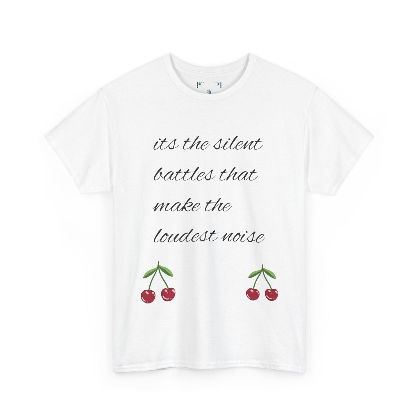 Inspirational Unisex Cotton Tee, Motivational Shirt, Quote T-Shirt, Gift for Mental Health Awareness, Everyday Comfort Wear