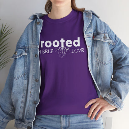 Rooted in Self-love | Unisex Heavy Cotton Tee