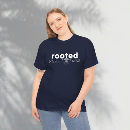 Rooted in Self-love | Unisex Heavy Cotton Tee