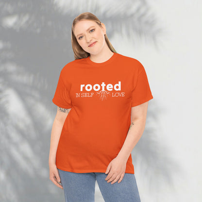 Rooted in Self-love | Unisex Heavy Cotton Tee