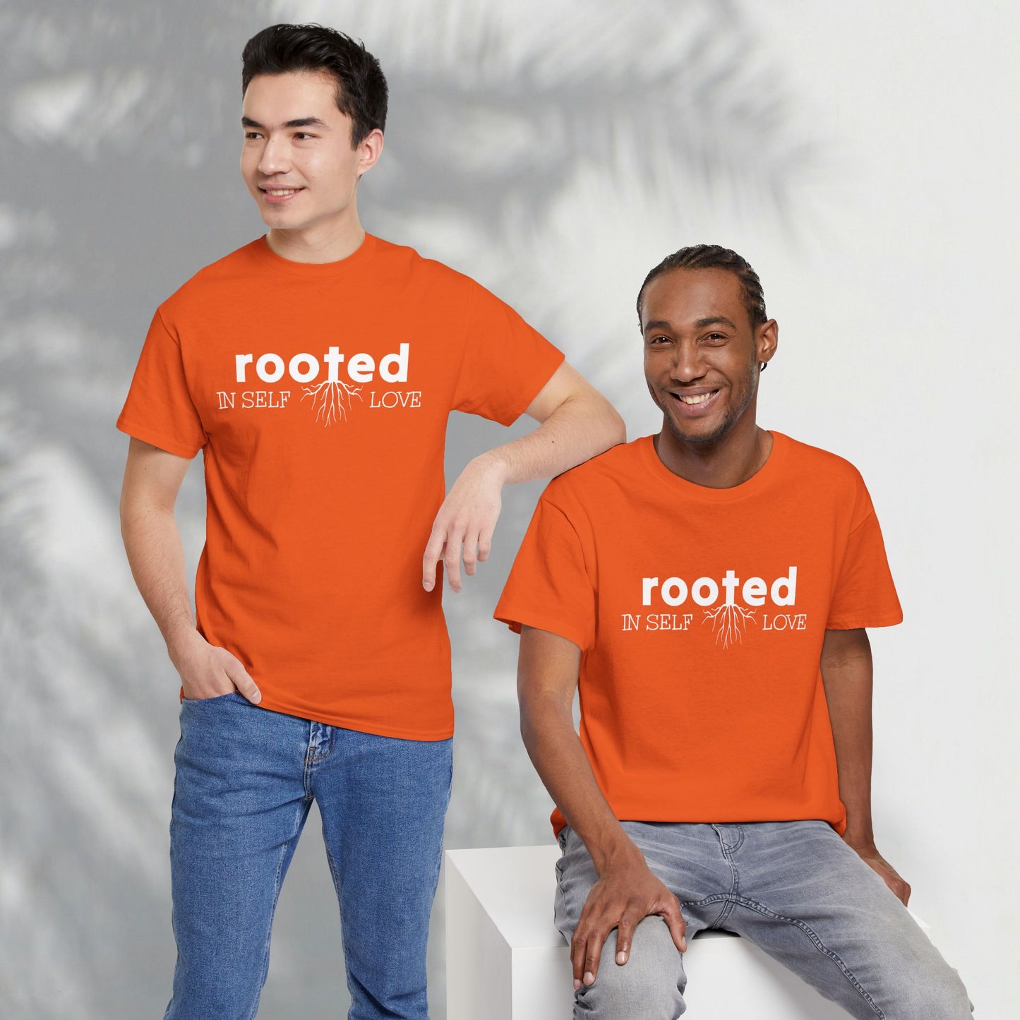 Rooted in Self-love | Unisex Heavy Cotton Tee