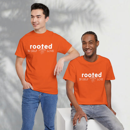 Rooted in Self-love | Unisex Heavy Cotton Tee