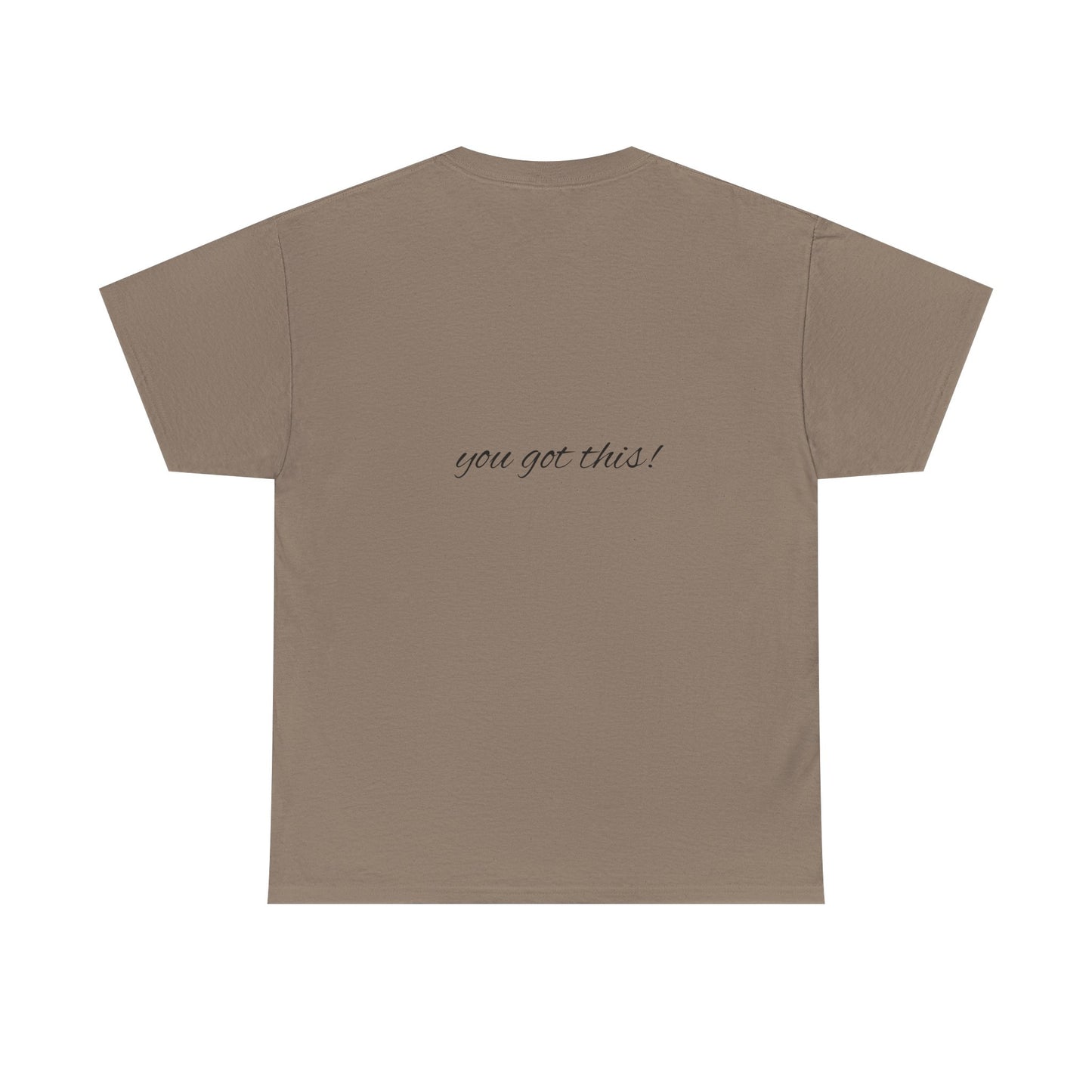 Inspirational Unisex Cotton Tee, Motivational Shirt, Quote T-Shirt, Gift for Mental Health Awareness, Everyday Comfort Wear