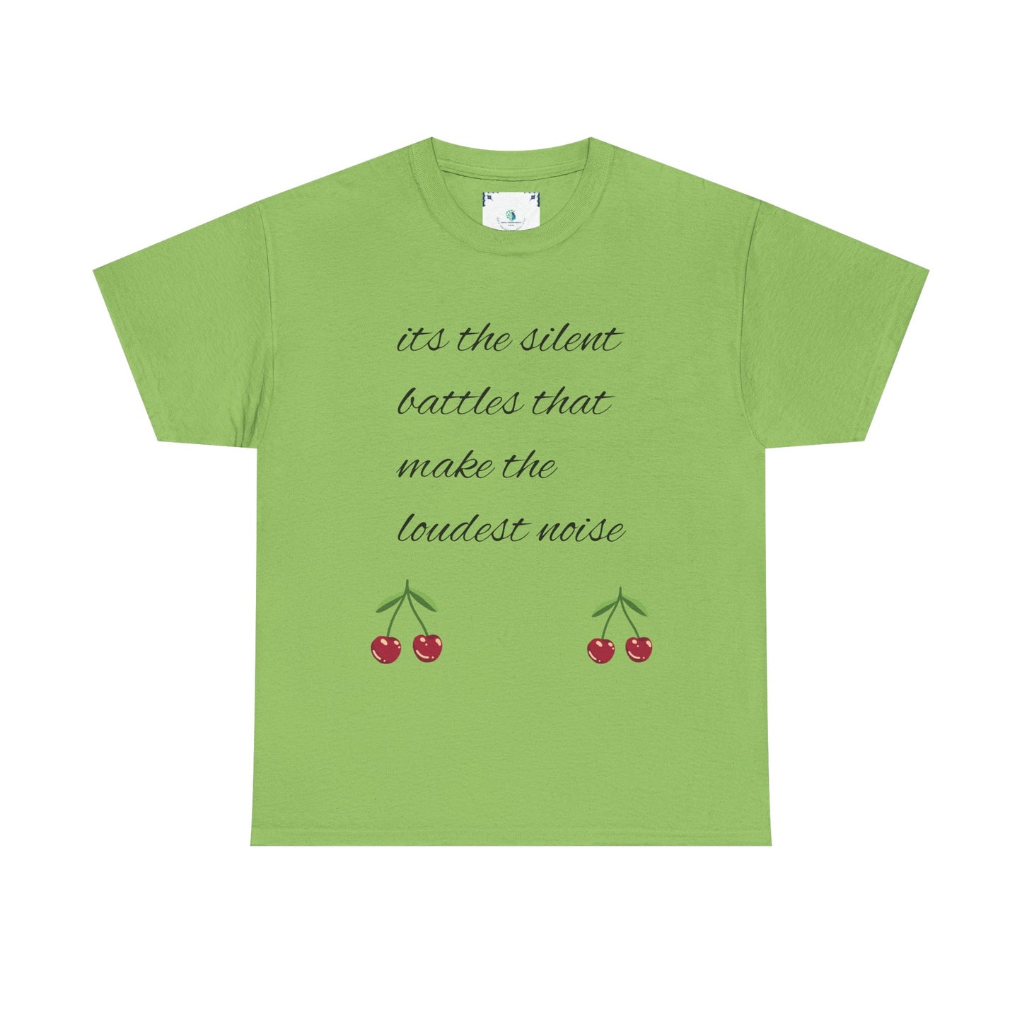 Inspirational Unisex Cotton Tee, Motivational Shirt, Quote T-Shirt, Gift for Mental Health Awareness, Everyday Comfort Wear