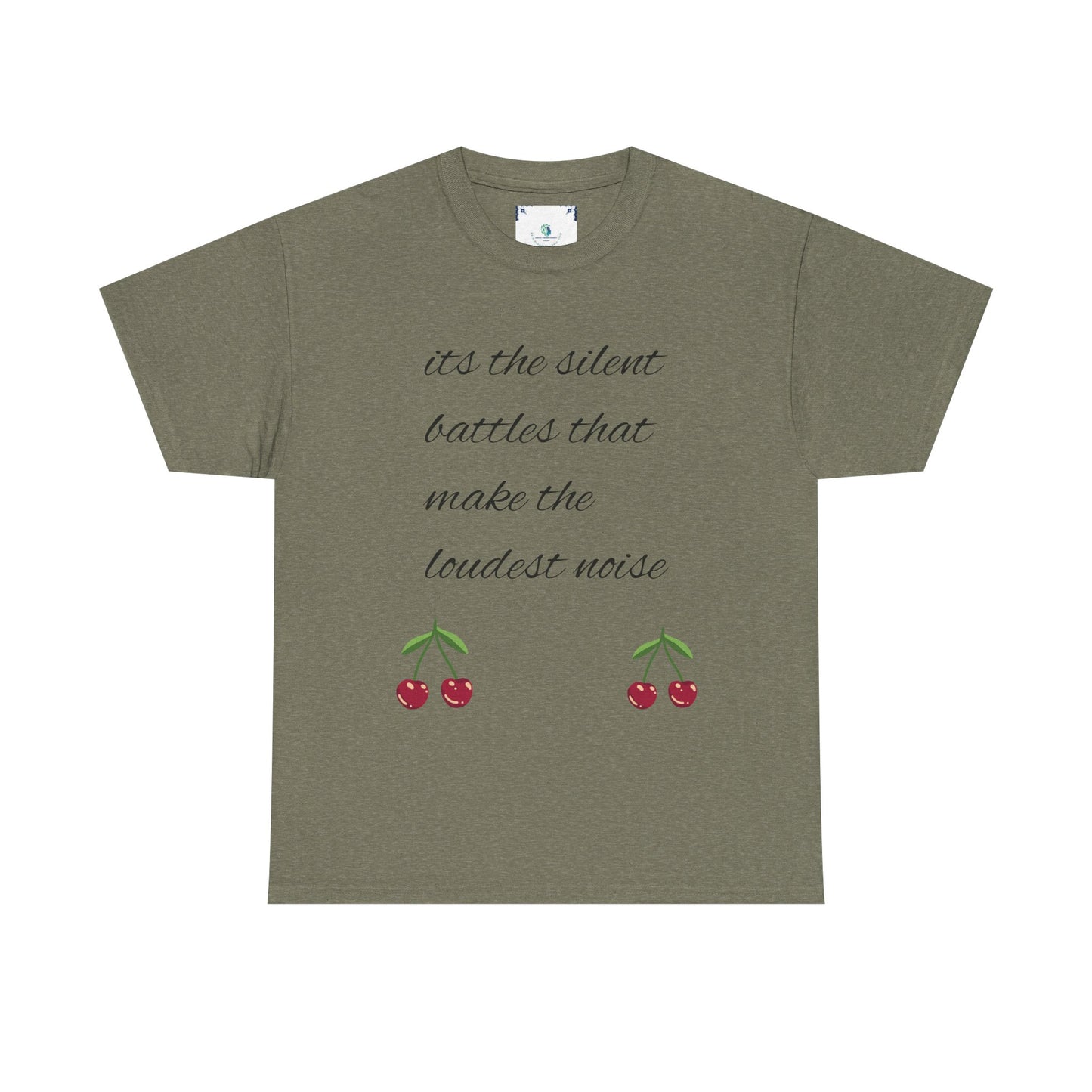 Inspirational Unisex Cotton Tee, Motivational Shirt, Quote T-Shirt, Gift for Mental Health Awareness, Everyday Comfort Wear