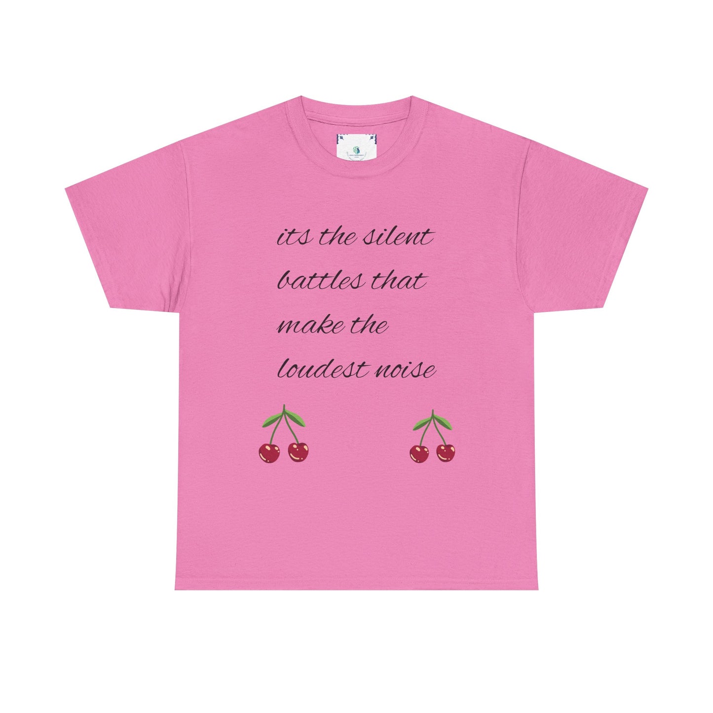 Inspirational Unisex Cotton Tee, Motivational Shirt, Quote T-Shirt, Gift for Mental Health Awareness, Everyday Comfort Wear