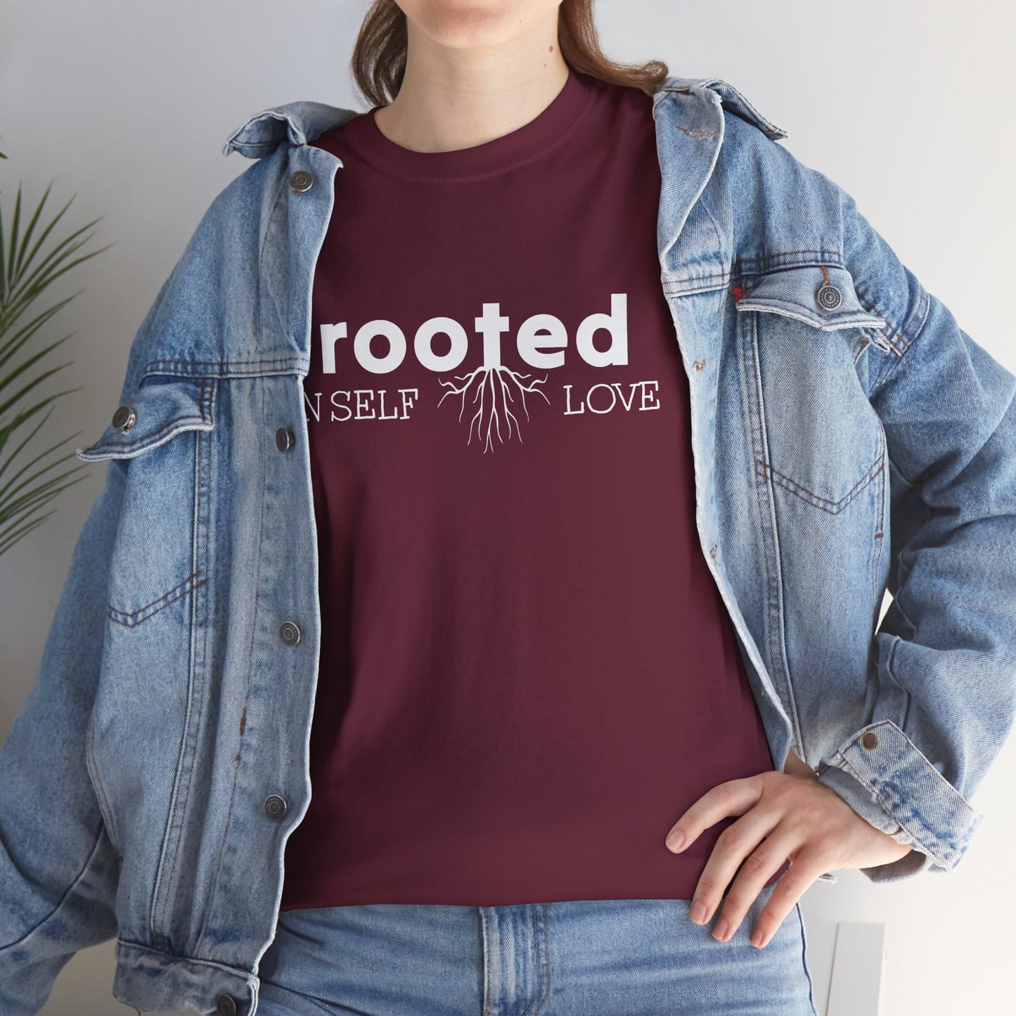 Rooted in Self-love | Unisex Heavy Cotton Tee