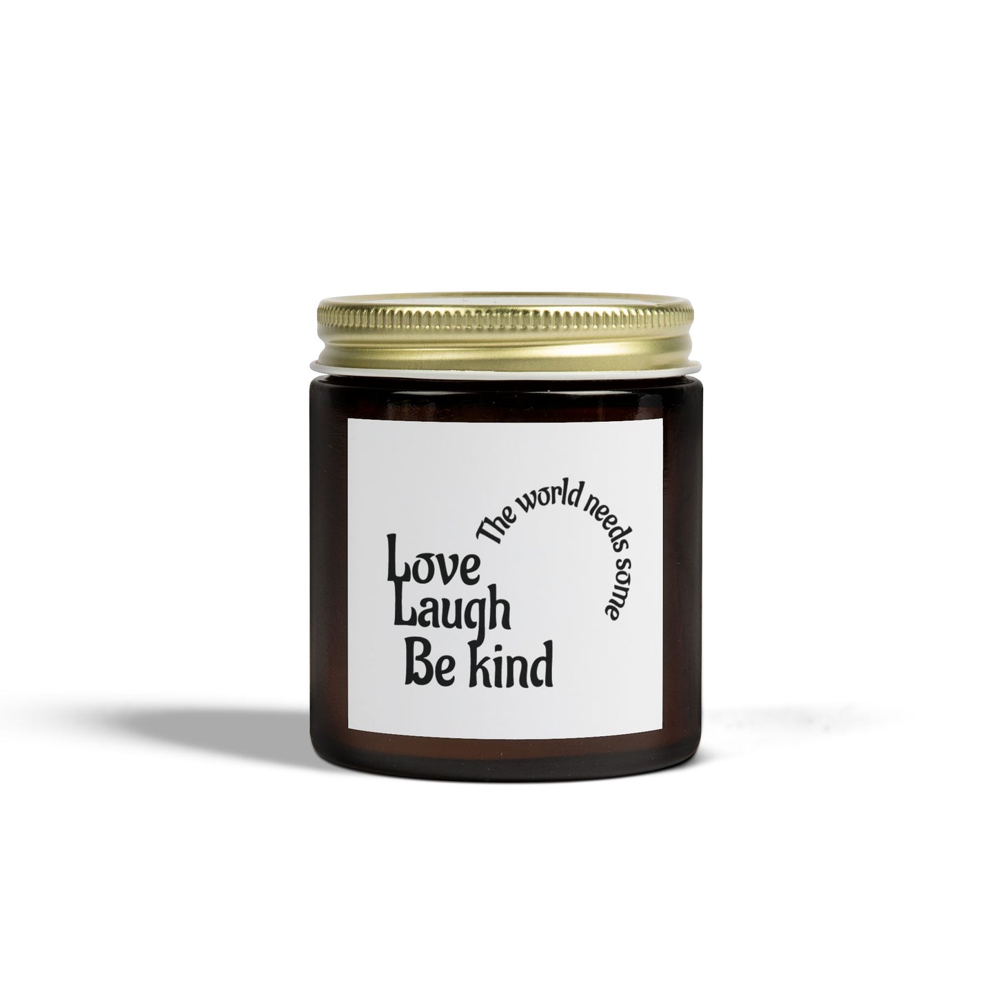 Scented Candle - Love Laugh Be Kind | Eco-Friendly Aroma | Gift for Her, Home Decor, Self-Care, Relaxation, Birthday