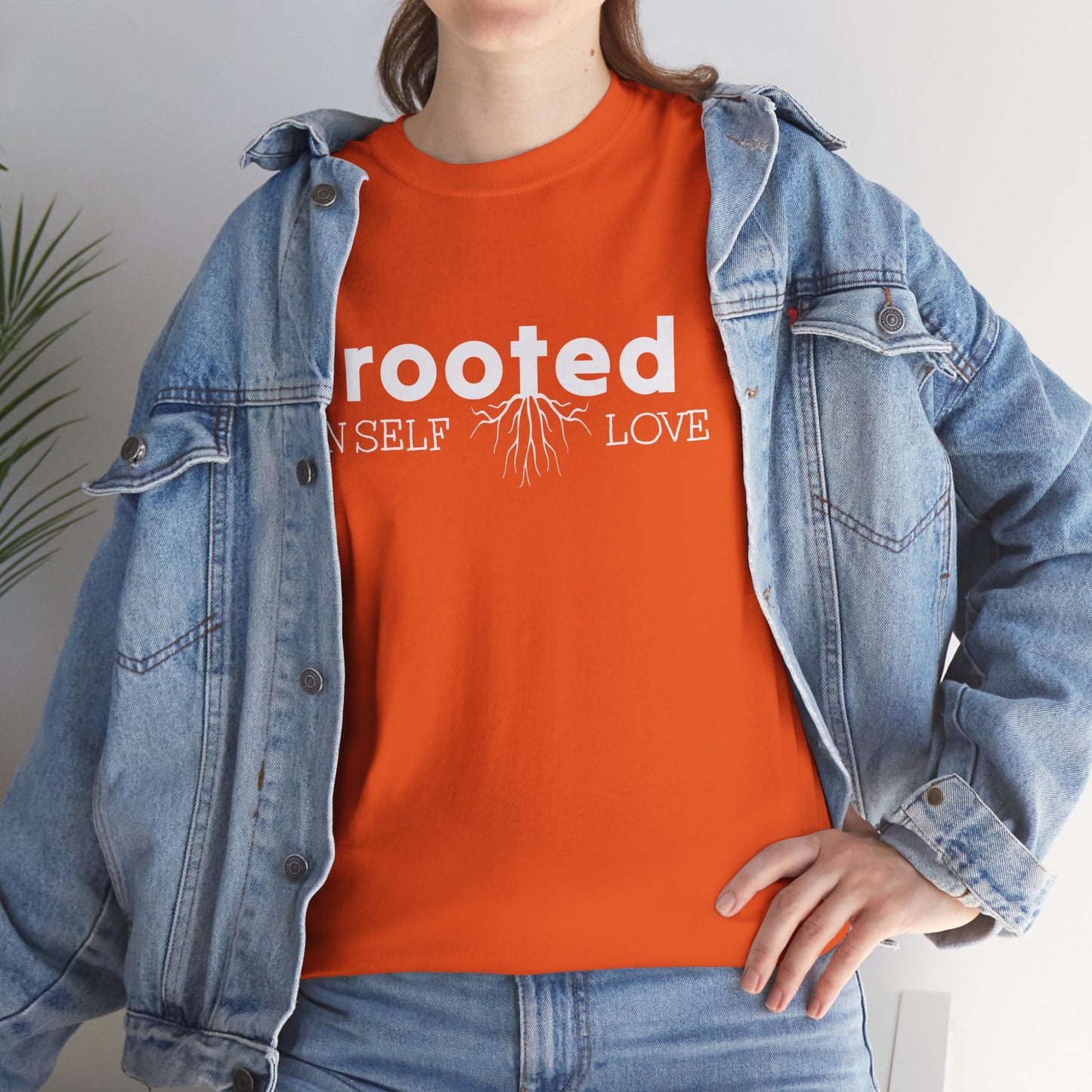Rooted in Self-love | Unisex Heavy Cotton Tee