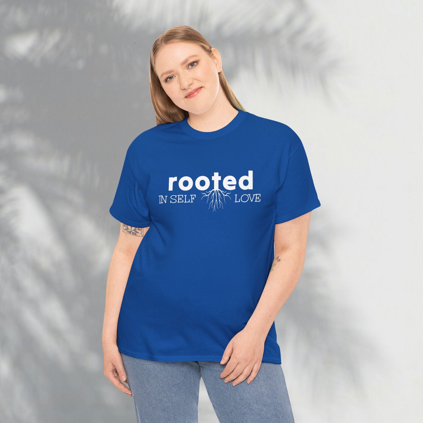 Rooted in Self-love | Unisex Heavy Cotton Tee