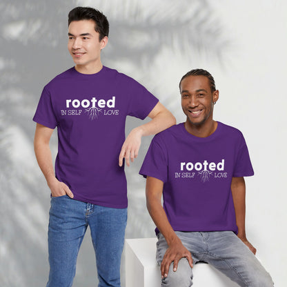 Rooted in Self-love | Unisex Heavy Cotton Tee