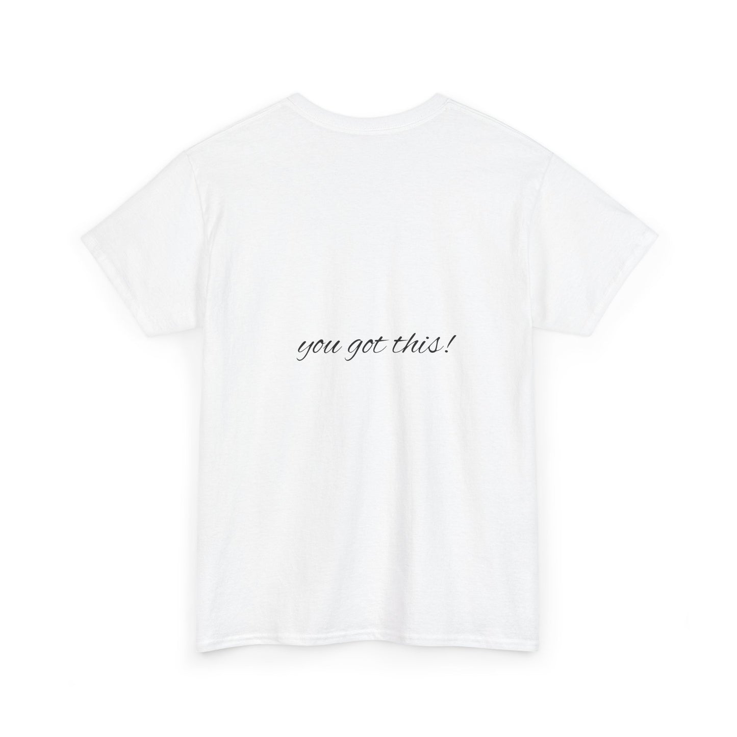 Inspirational Unisex Cotton Tee, Motivational Shirt, Quote T-Shirt, Gift for Mental Health Awareness, Everyday Comfort Wear