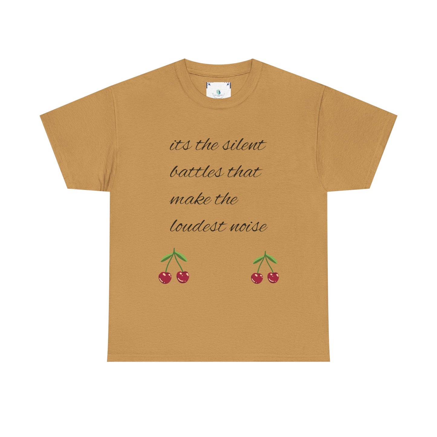 Inspirational Unisex Cotton Tee, Motivational Shirt, Quote T-Shirt, Gift for Mental Health Awareness, Everyday Comfort Wear