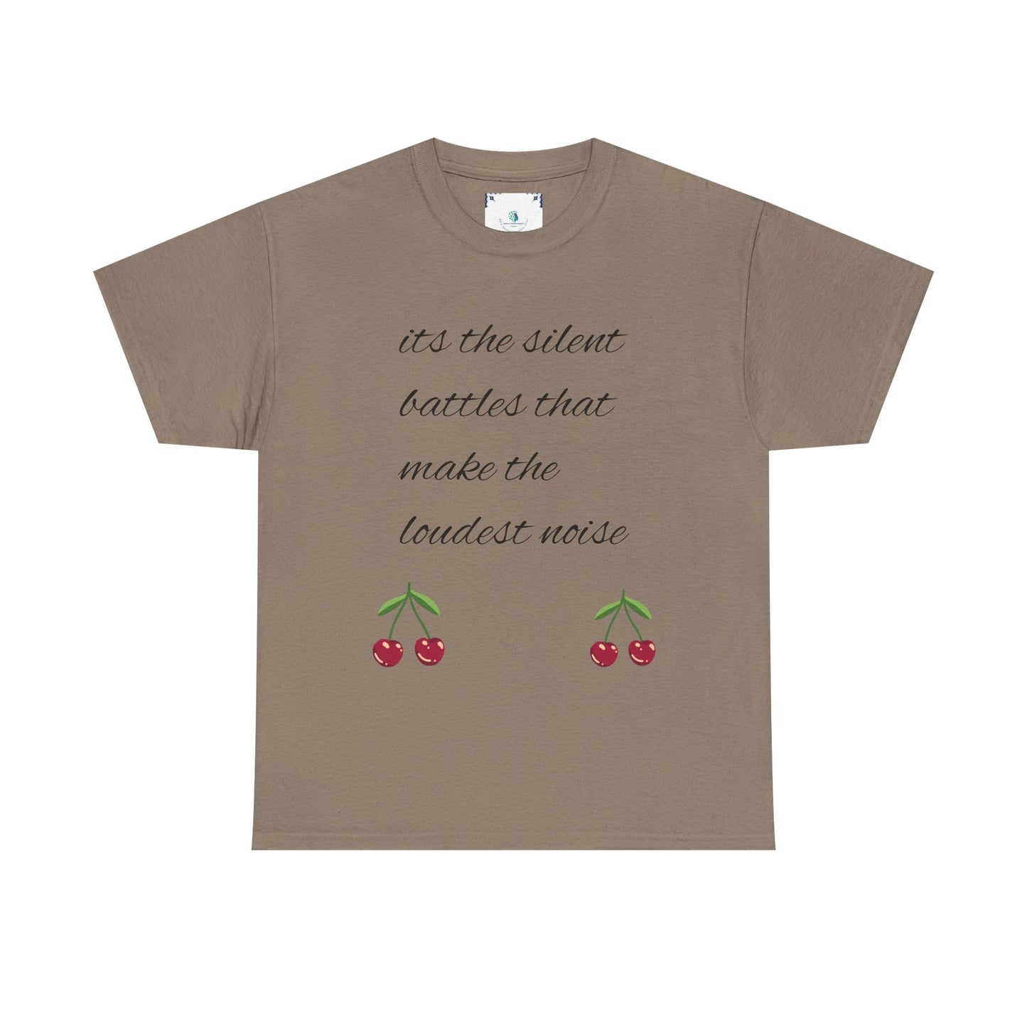 Inspirational Unisex Cotton Tee, Motivational Shirt, Quote T-Shirt, Gift for Mental Health Awareness, Everyday Comfort Wear