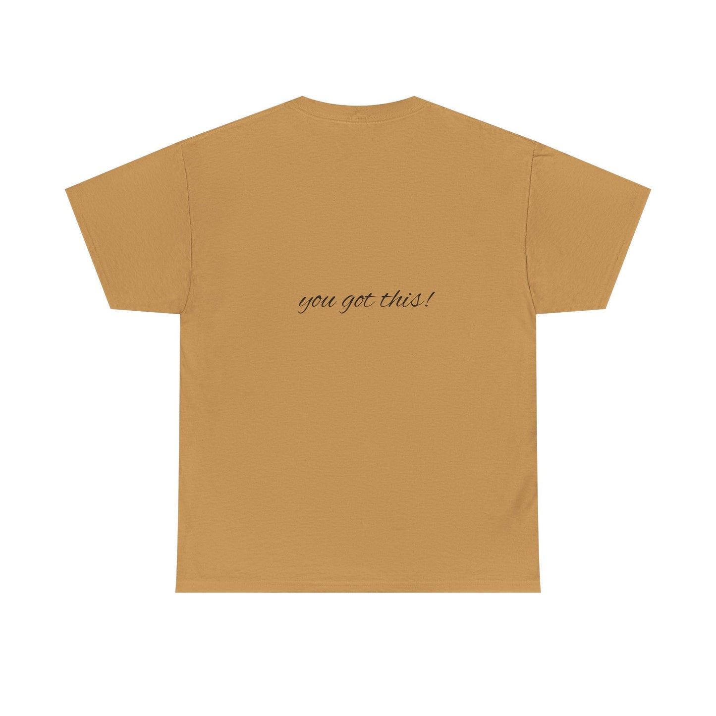 Inspirational Unisex Cotton Tee, Motivational Shirt, Quote T-Shirt, Gift for Mental Health Awareness, Everyday Comfort Wear