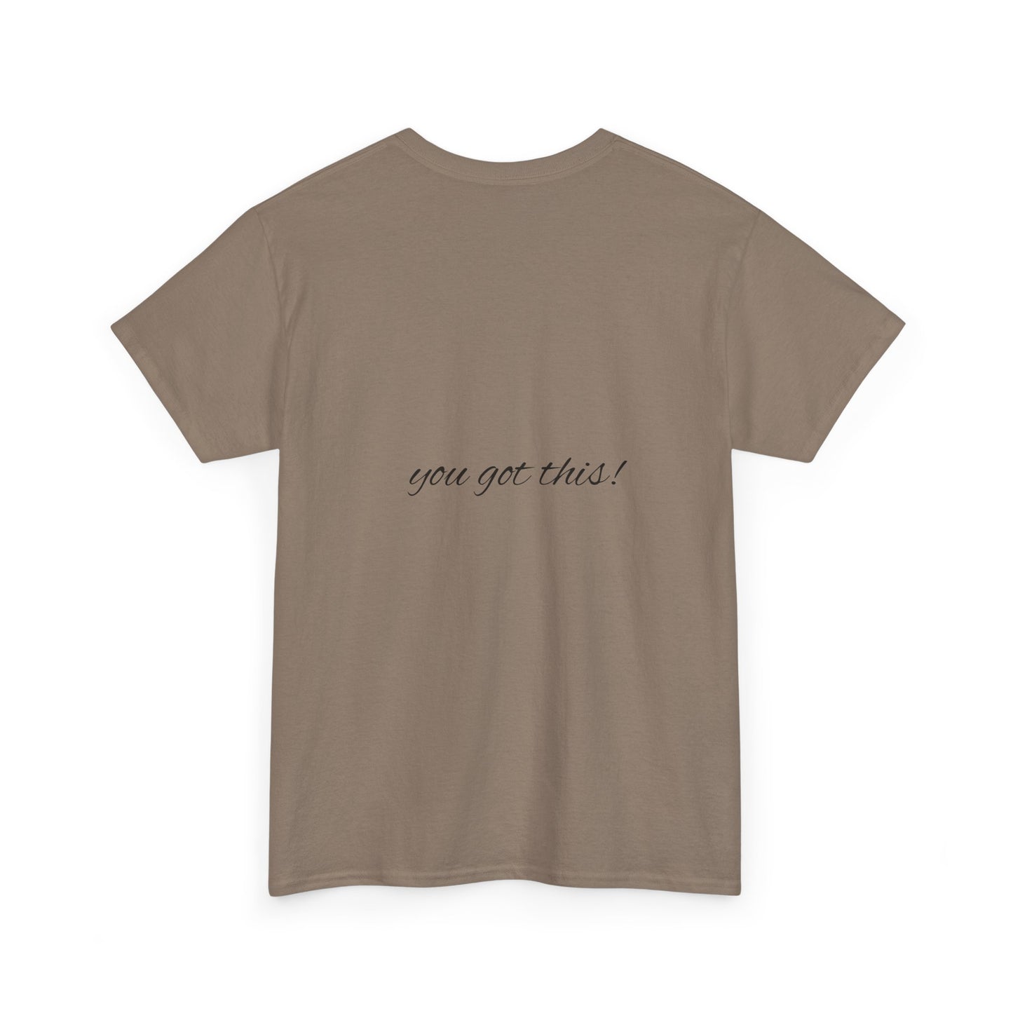 Inspirational Unisex Cotton Tee, Motivational Shirt, Quote T-Shirt, Gift for Mental Health Awareness, Everyday Comfort Wear