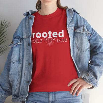 Rooted in Self-love | Unisex Heavy Cotton Tee