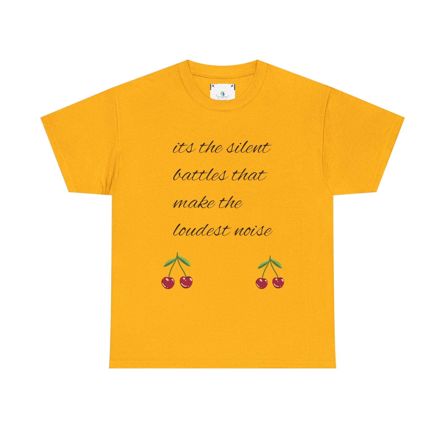 Inspirational Unisex Cotton Tee, Motivational Shirt, Quote T-Shirt, Gift for Mental Health Awareness, Everyday Comfort Wear