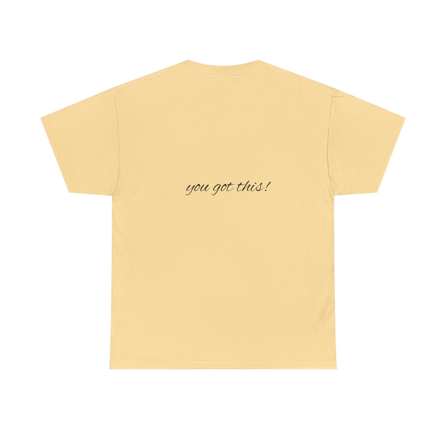 Inspirational Unisex Cotton Tee, Motivational Shirt, Quote T-Shirt, Gift for Mental Health Awareness, Everyday Comfort Wear