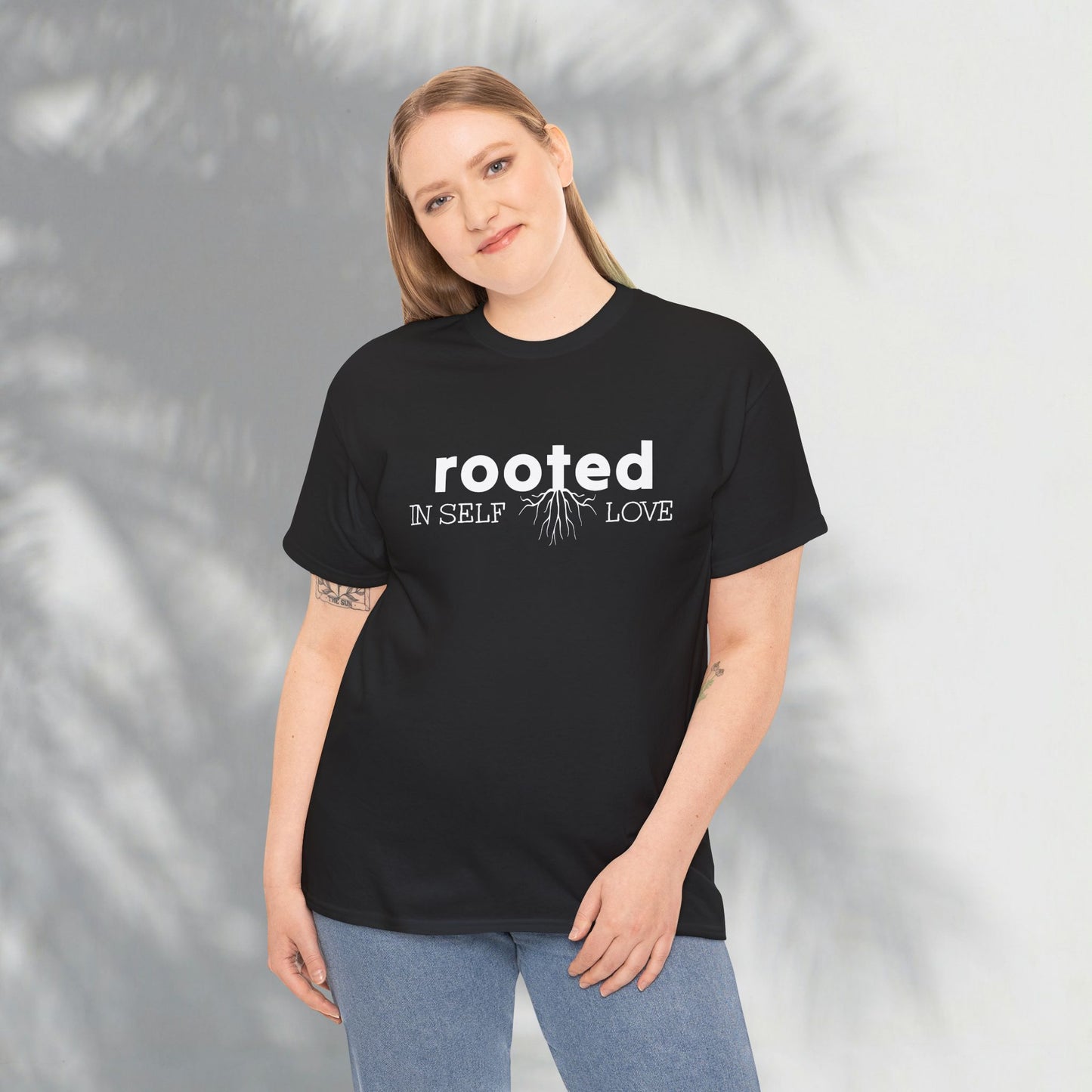 Rooted in Self-love | Unisex Heavy Cotton Tee