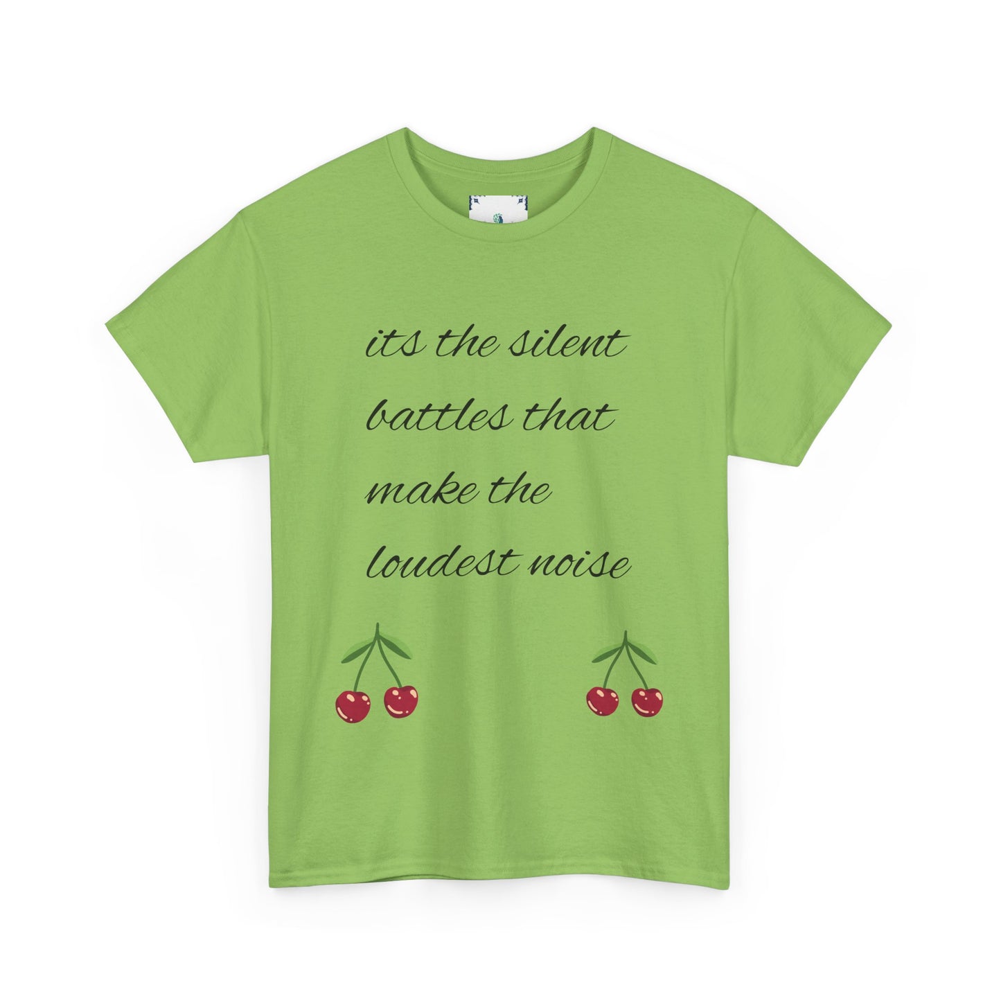 Inspirational Unisex Cotton Tee, Motivational Shirt, Quote T-Shirt, Gift for Mental Health Awareness, Everyday Comfort Wear