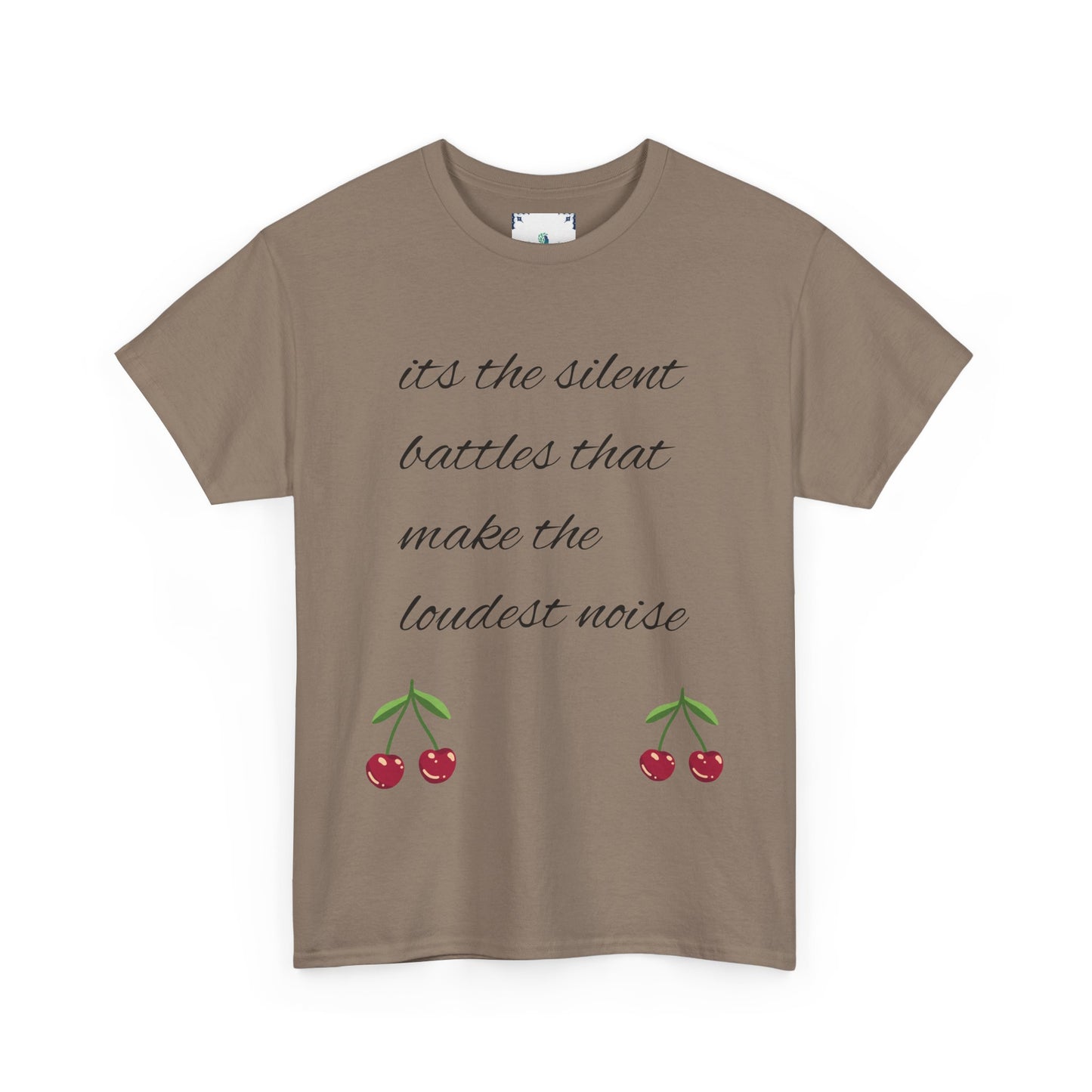 Inspirational Unisex Cotton Tee, Motivational Shirt, Quote T-Shirt, Gift for Mental Health Awareness, Everyday Comfort Wear