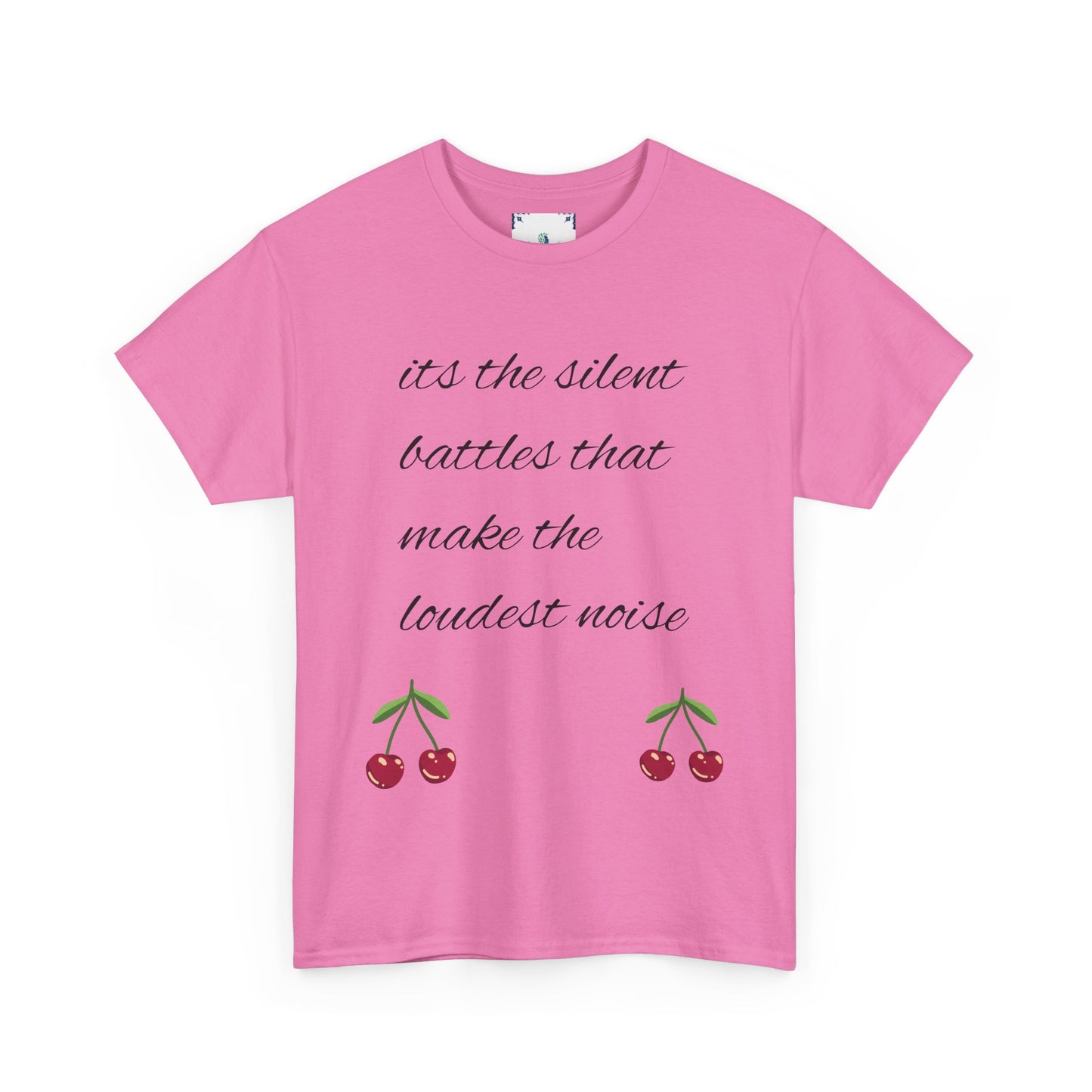 Inspirational Unisex Cotton Tee, Motivational Shirt, Quote T-Shirt, Gift for Mental Health Awareness, Everyday Comfort Wear