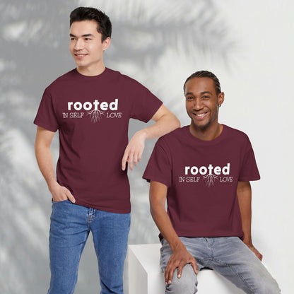 Rooted in Self-love | Unisex Heavy Cotton Tee