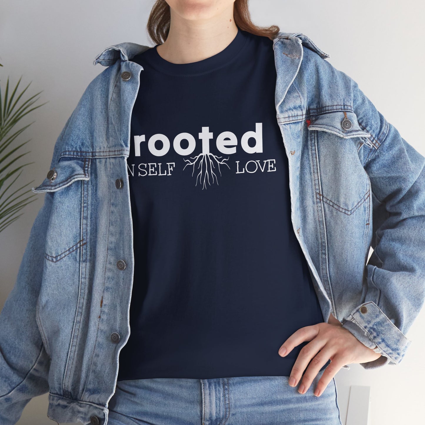 Rooted in Self-love | Unisex Heavy Cotton Tee