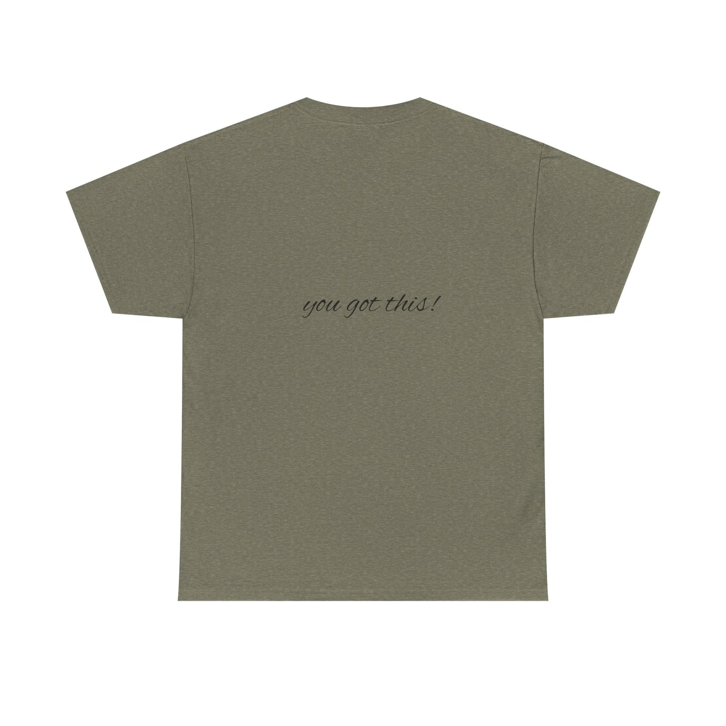 Inspirational Unisex Cotton Tee, Motivational Shirt, Quote T-Shirt, Gift for Mental Health Awareness, Everyday Comfort Wear