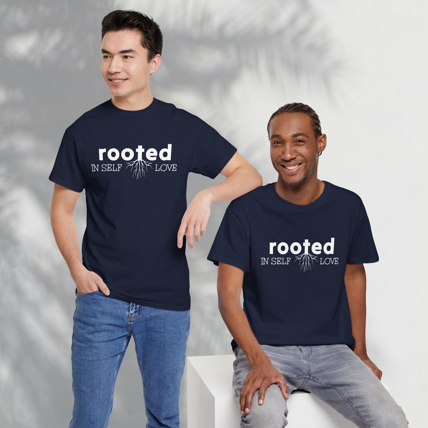 Rooted in Self-love | Unisex Heavy Cotton Tee