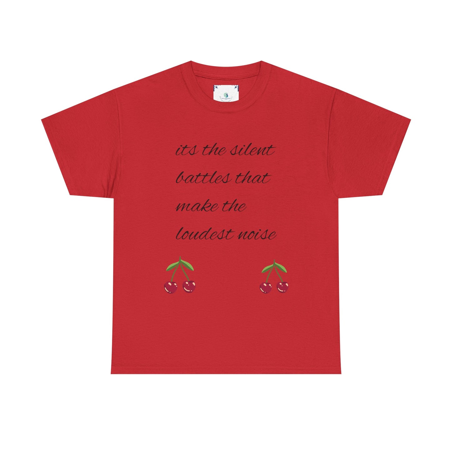 Inspirational Unisex Cotton Tee, Motivational Shirt, Quote T-Shirt, Gift for Mental Health Awareness, Everyday Comfort Wear