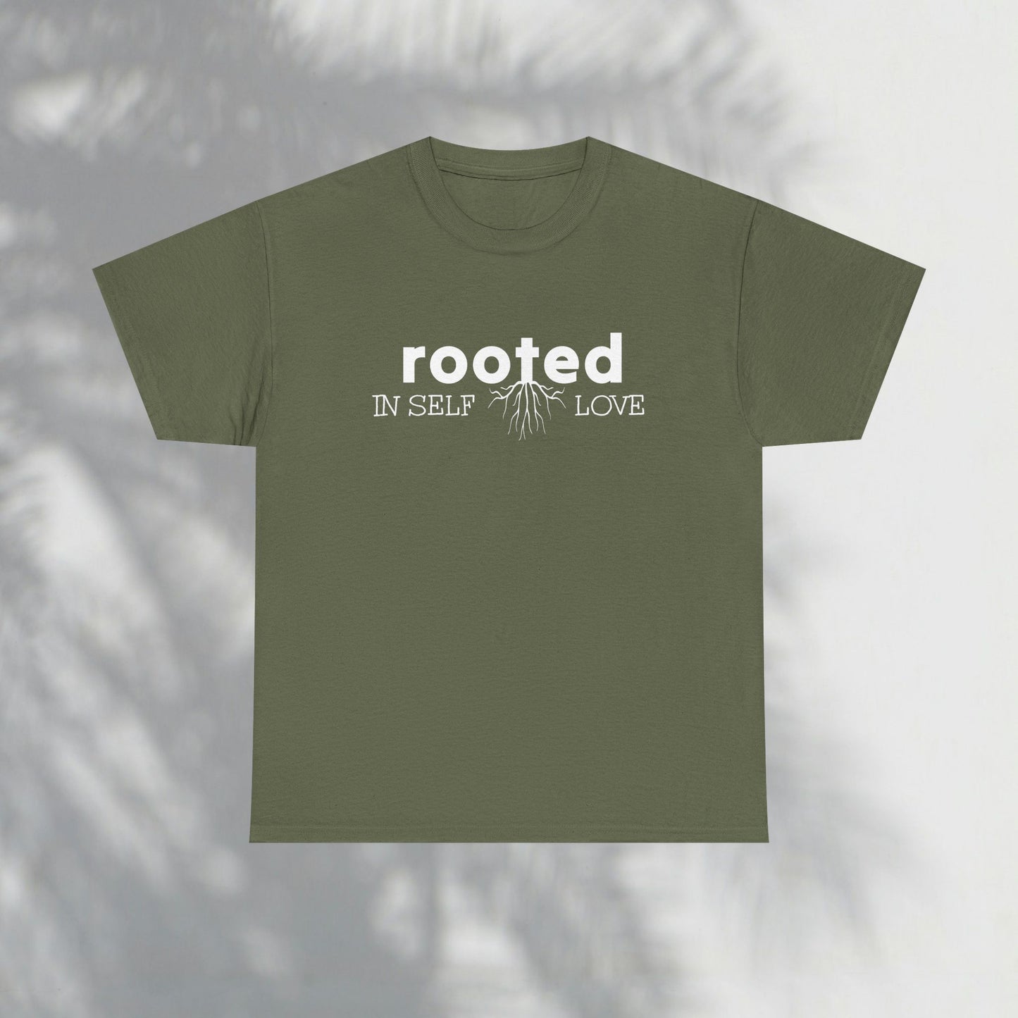 Rooted in Self-love | Unisex Heavy Cotton Tee