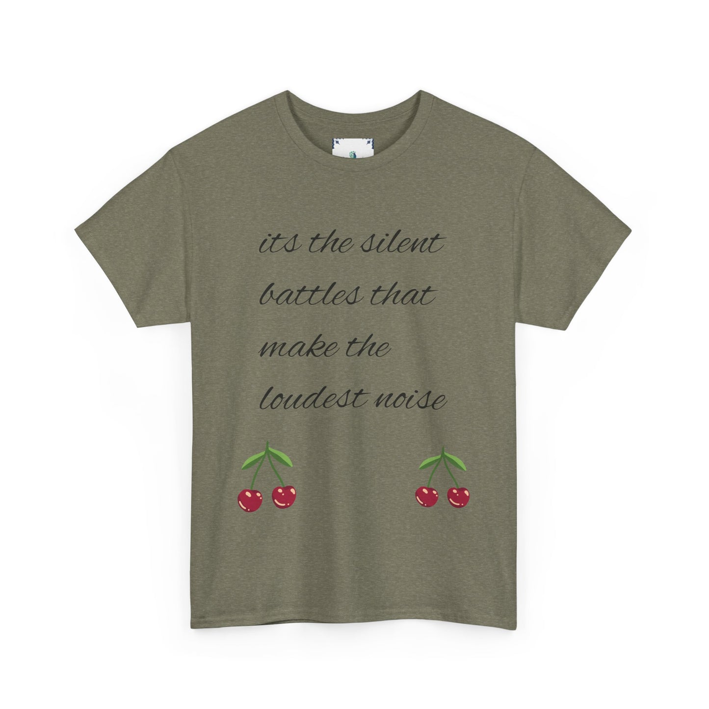 Inspirational Unisex Cotton Tee, Motivational Shirt, Quote T-Shirt, Gift for Mental Health Awareness, Everyday Comfort Wear
