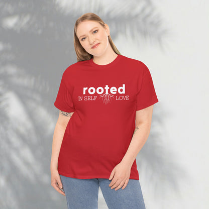 Rooted in Self-love | Unisex Heavy Cotton Tee