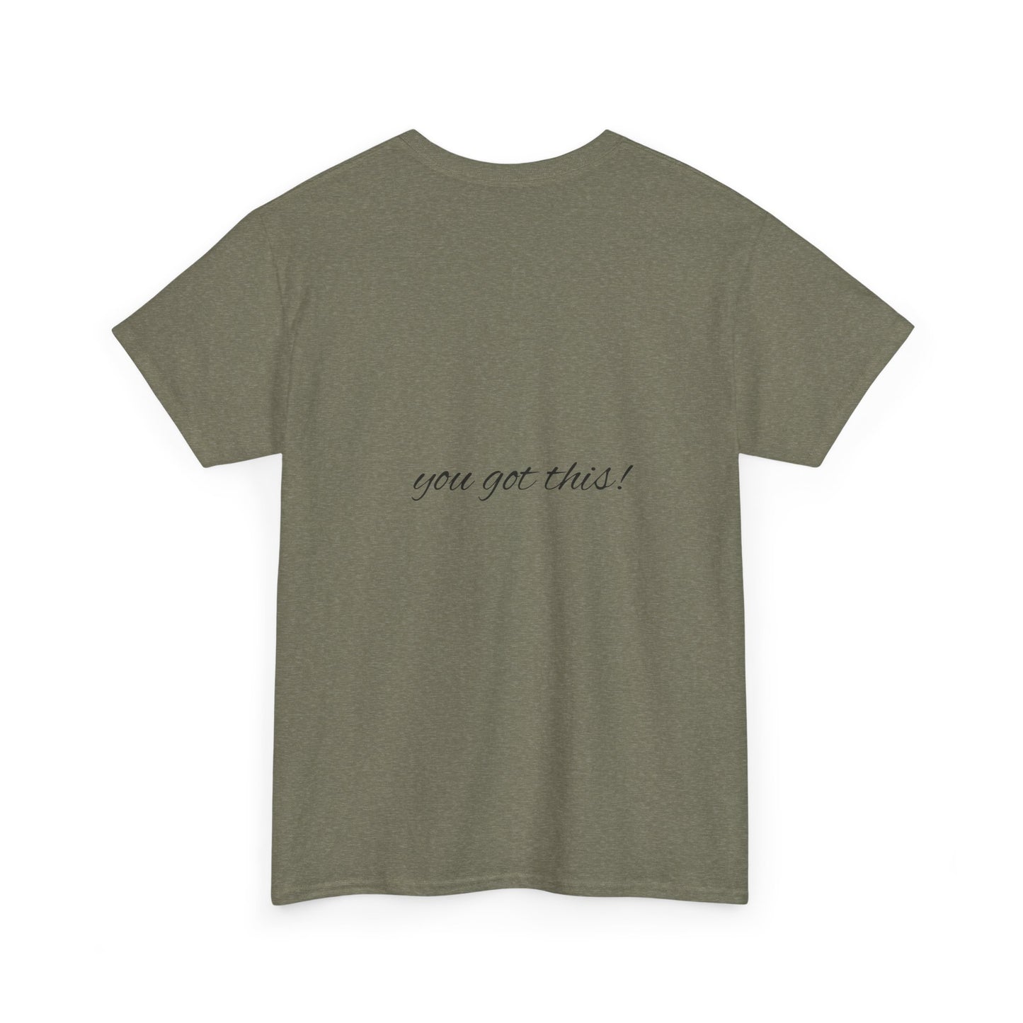 Inspirational Unisex Cotton Tee, Motivational Shirt, Quote T-Shirt, Gift for Mental Health Awareness, Everyday Comfort Wear