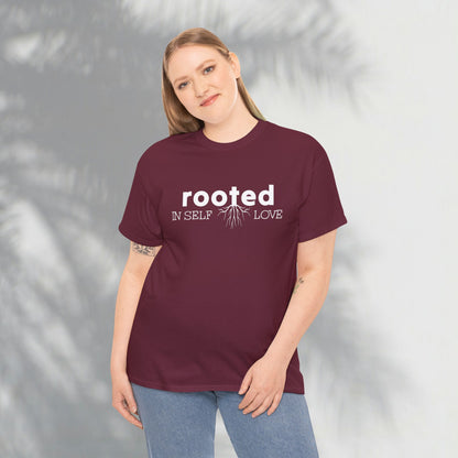 Rooted in Self-love | Unisex Heavy Cotton Tee