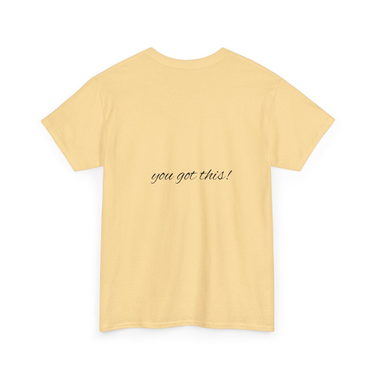 Inspirational Unisex Cotton Tee, Motivational Shirt, Quote T-Shirt, Gift for Mental Health Awareness, Everyday Comfort Wear