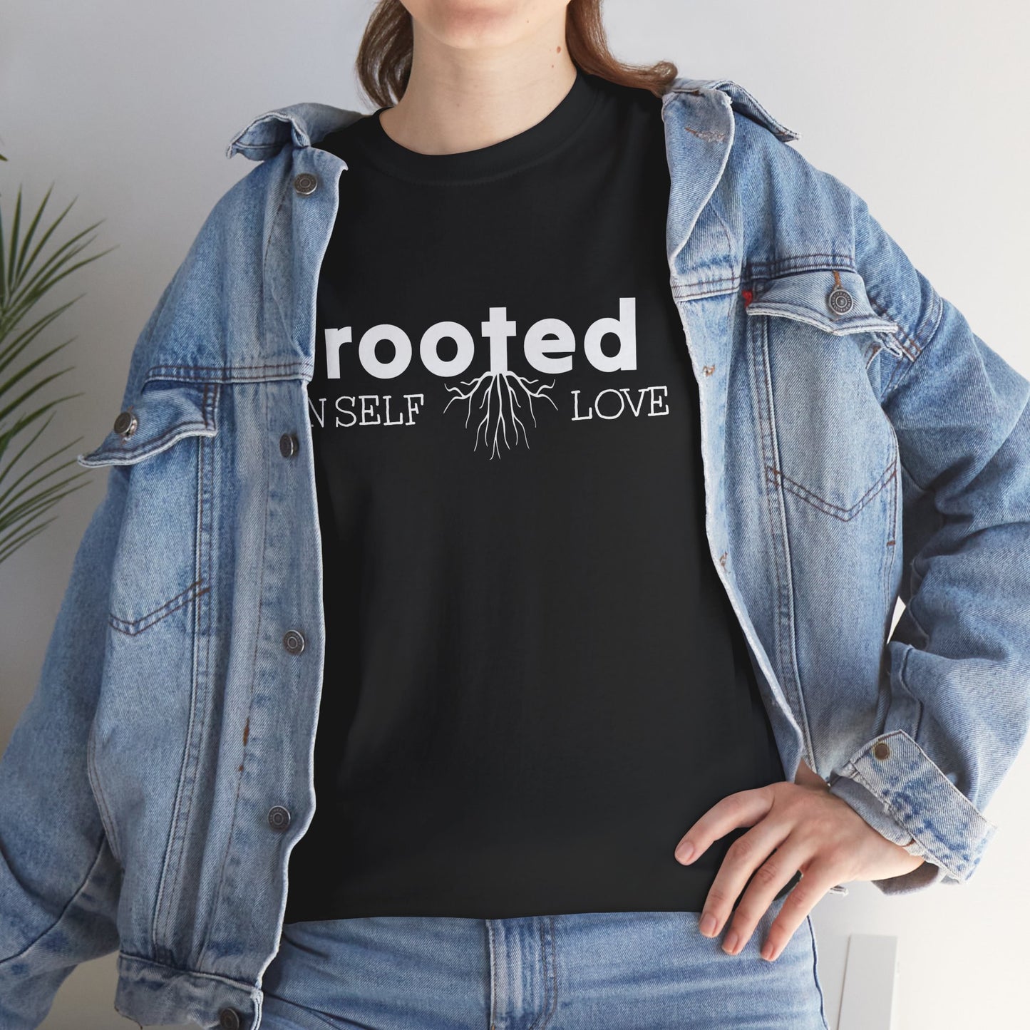 Rooted in Self-love | Unisex Heavy Cotton Tee