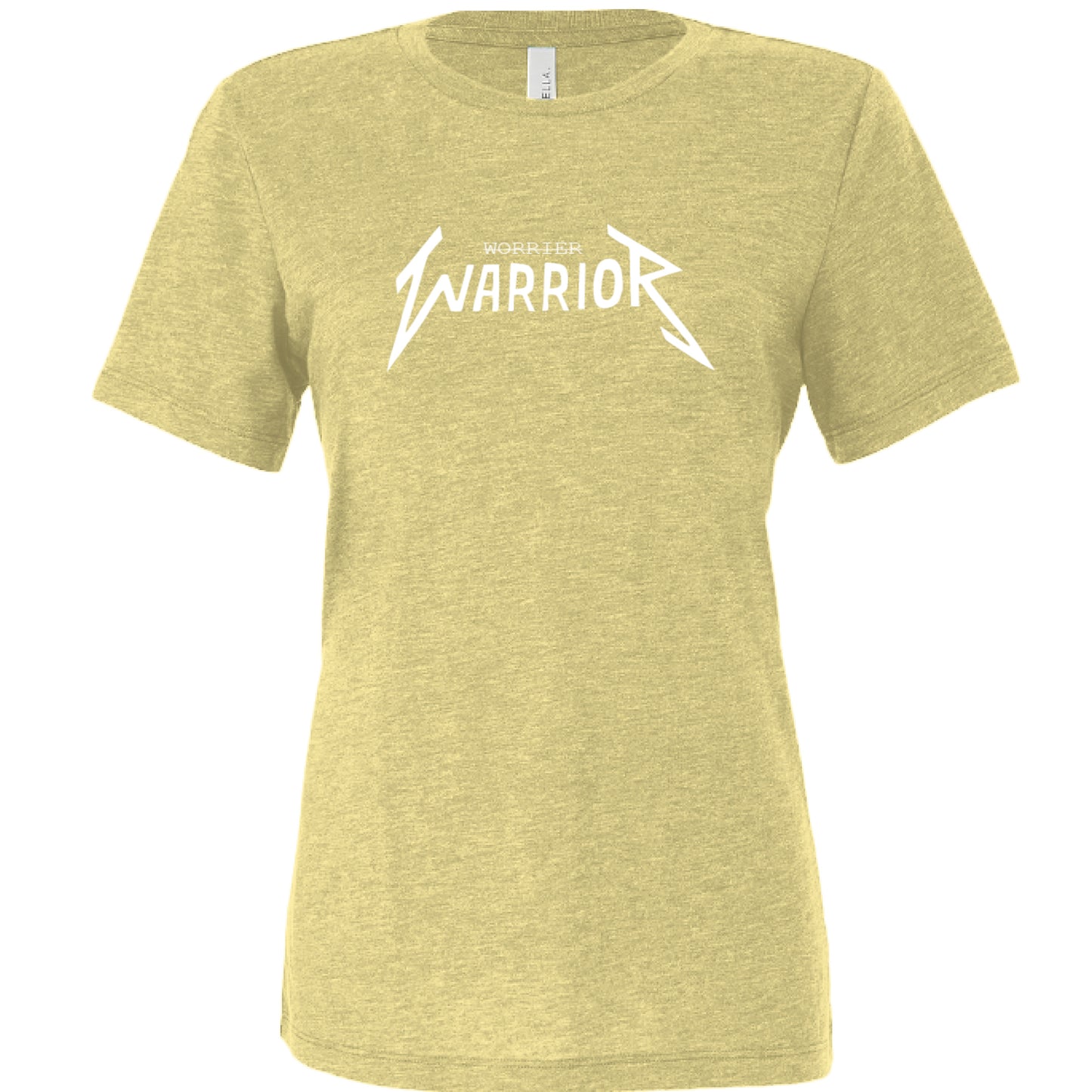 Pale Yellow Triblend - FRONT